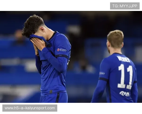 切尔西后场长传直挂，哈弗茨抢点破网